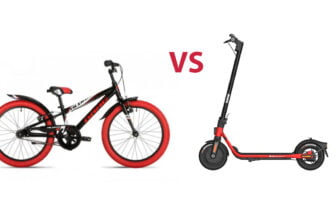 trotineta electrica vs bicicleta