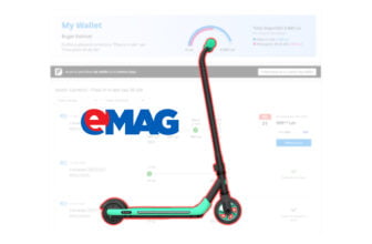 Trotineta electrica in rate emag